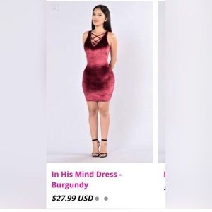 Fashion Nova dress, only worn once
